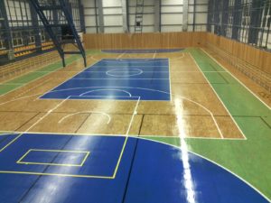 Rekonstrukce sportovní podlahy Ostrava