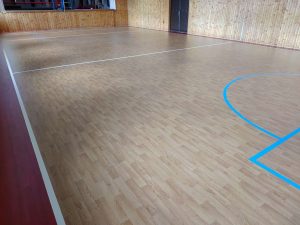Rekonstrukce sportovní podlahy Rosice u Brna