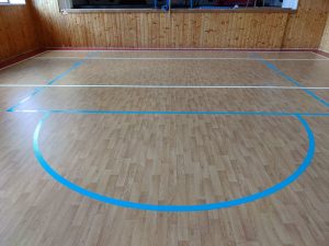 Rekonstrukce sportovní podlahy Rosice u Brna