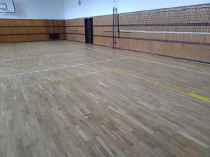 Renovace sportovní podlahy Brno